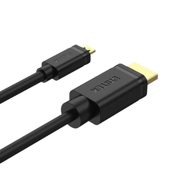 EAN 4894160021342 - UNITEK Y-C182 cable HDMI 2 m HDMI tipo D (Micro) HDMI tipo A (Estándar) Negro imagen 2