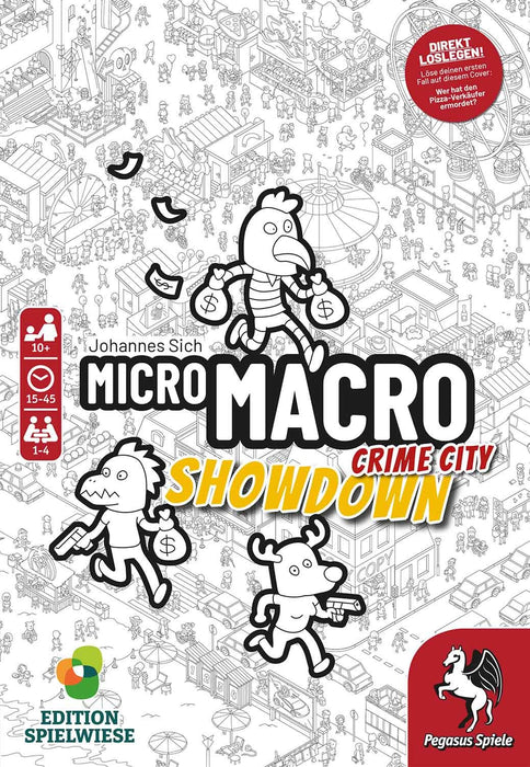 EAN 4250231735851 - Pegasus Spiele MicroMacro: Crime City 4 – Showdown Juego de mesa Familia imagen 3
