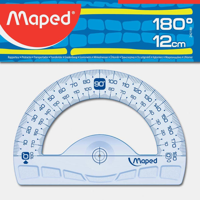 EAN 3154142421807 - Maped 242180 transportador Plástico Semicircular imagen 1