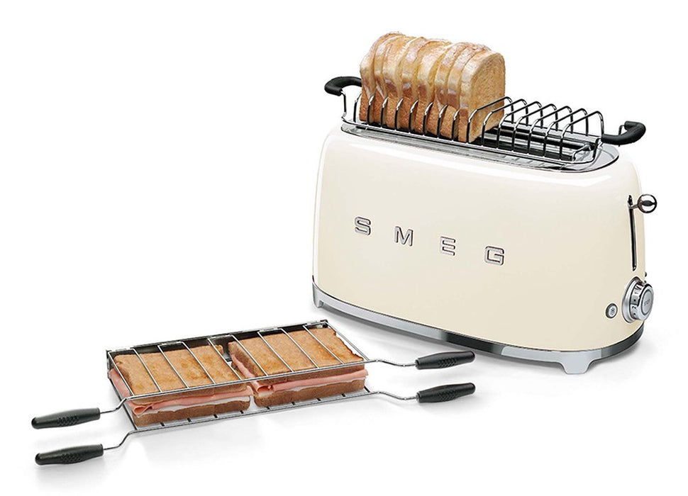 EAN 8017709190712 - Smeg TSF02CREU tostadora 6 4 rebanada(s) 1500 W Crema de color imagen 6
