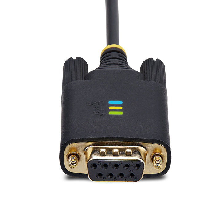 EAN 0065030903240 - StarTech.com 1P6FFCN-USB-SERIAL cable de serie Negro USB tipo A DB-9 imagen 4