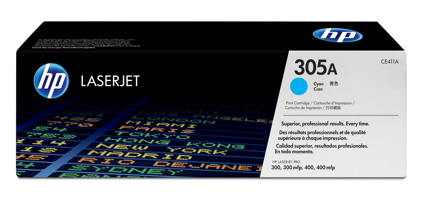 EAN 0884962772362 - HP 305A Cyan Original LaserJet Toner Cartridge cartucho de tóner 1 pieza(s) imagen 1