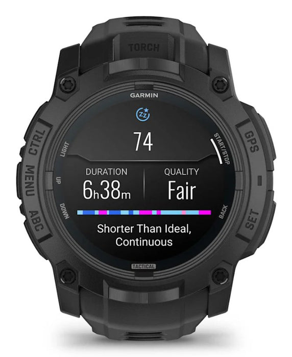 EAN 0753759344122 - Garmin Instinct 3 Tactical Edition 3,3 cm (1.3") AMOLED 50 mm Digital 416 x 416 Pixeles Negro GPS (satéli imagen 5