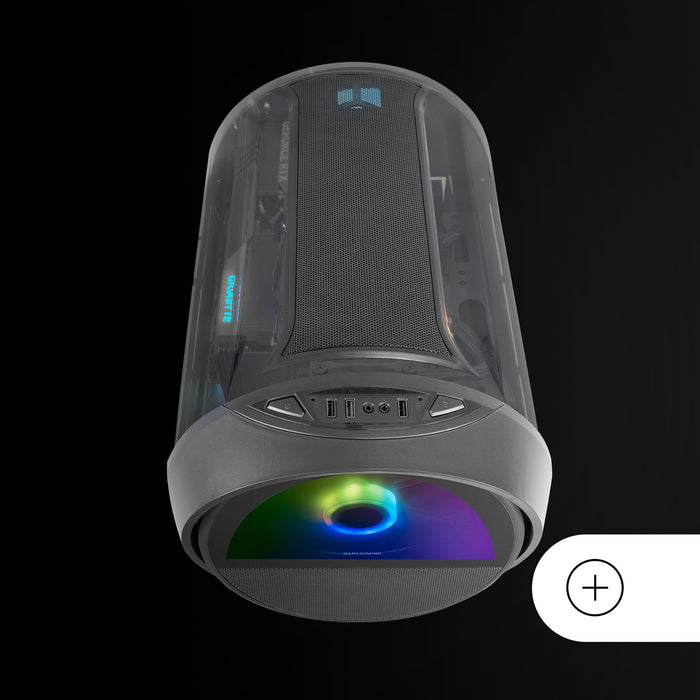 EAN 8435693111573 - Mars Gaming MC-CYLON Mini Tower Negro imagen 14