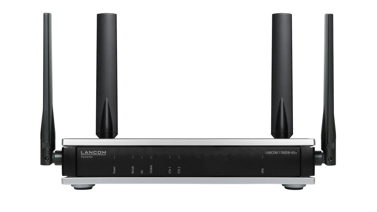 EAN 4044144617126 - LANCOM 1780EW-4G+ router inalámbrico Gigabit Ethernet Doble banda (2,4 GHz / 5 GHz) Negro, Gris imagen 2
