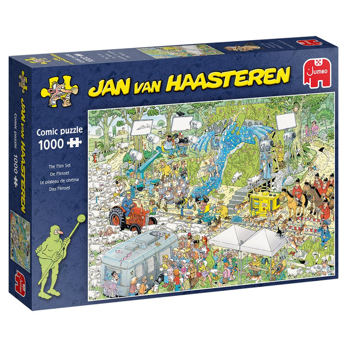 EAN 8710126190746 - Jan van Haasteren The TV Studios 1000 pcs Puzzle rompecabezas 1000 pieza(s) Cómics imagen 1