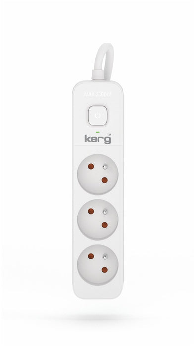EAN 5901791130158 - HSK DATA Kerg M02375 3 Earthed sockets - 1.5m power strip with 3x1mm2 cable 10A imagen 2