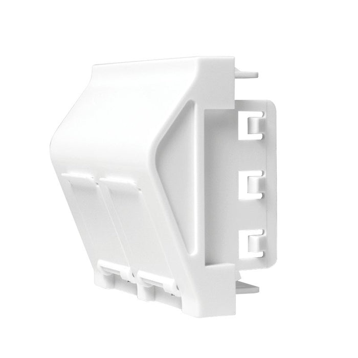 EAN 4052792045086 - LogiLink NF0012 placa de pared y cubierta de interruptor Blanco imagen 2