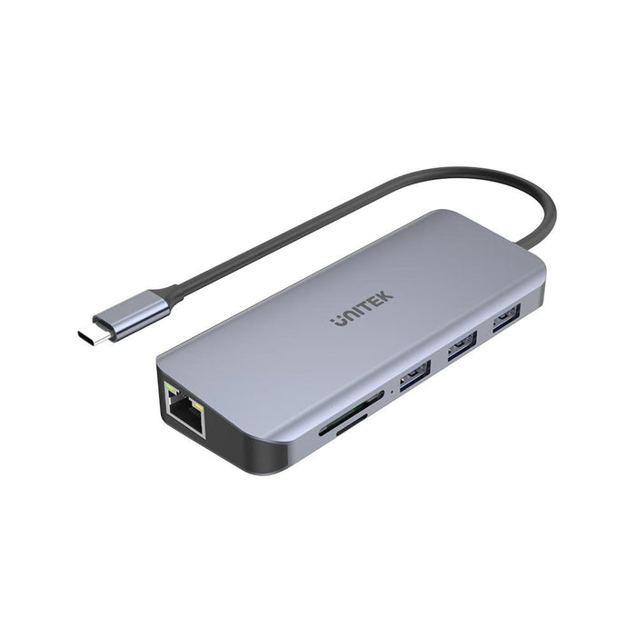 EAN 4894160042828 - UNITEK D1026B base para portátil y replicador de puertos USB 3.2 Gen 1 (3.1 Gen 1) Type-C Gris imagen 1
