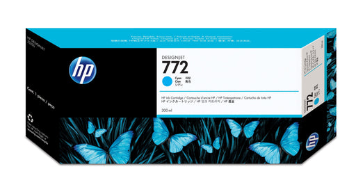 EAN 0884962639061 - HP 772 300-ml Cyan DesignJet Ink Cartridge cartucho de tinta 1 pieza(s) Original Rendimiento estándar imagen 1