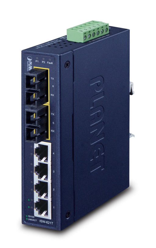 EAN 4711213686528 - PLANET ISW-621T switch No administrado L2 Fast Ethernet (10/100) Azul imagen 1