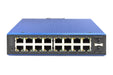 EAN 4016032490227 - Digitus DN-651158 switch Gestionado Gigabit Ethernet (10/100/1000) Negro, Azul imagen 2