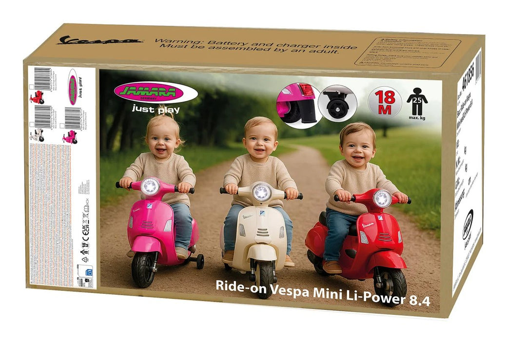 EAN 4042774476700 - Jamara Ride-on Vespa Mini Correpasillos con forma de moto imagen 10