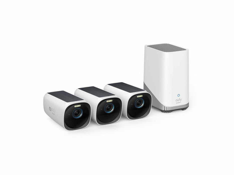 EAN 194644111724 - Eufy eufyCam S330 (eufyCam 3) 3-Cam Kit Caja Cámara de seguridad IP Exterior 3840 x 2160 Pixeles Pared imagen 1