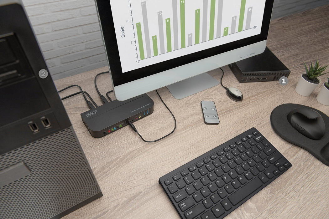 EAN 4016032466833 - Digitus DS-12850 interruptor KVM imagen 6