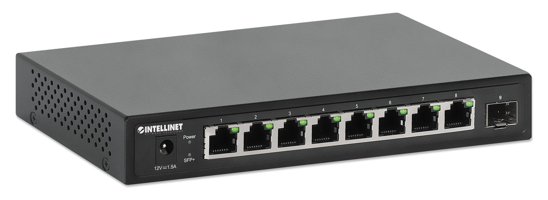 EAN 0766623562096 - Intellinet 562096 switch No administrado 2.5G Ethernet (100/1000/2500) Negro imagen 2