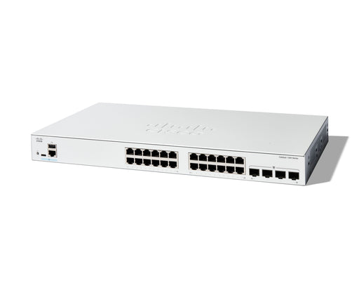 EAN 0889728521536 - Cisco C1300-24T-4G switch Gestionado L2/L3 Gigabit Ethernet (10/100/1000) Blanco imagen 1
