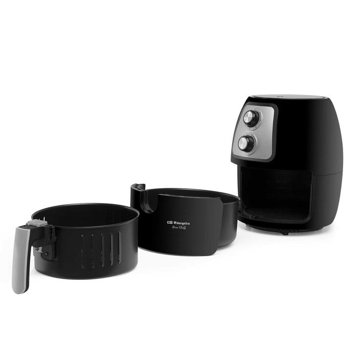EAN 8435568403413 - Orbegozo FDR 60 freidora Sencillo 4 L 1500 W Freidora de aire caliente Negro imagen 5