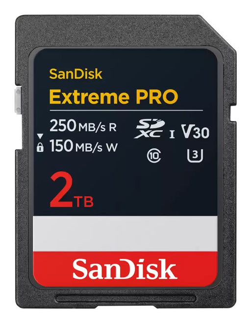 EAN 0619659208523 - SanDisk Extreme PRO 2 TB SDXC UHS-I Clase 10 imagen 1