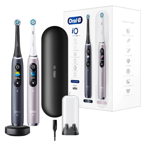 EAN 4210201449058 - Oral-B iO 9 Adulto Cepillo dental giratorio Negro, Rosa imagen 2