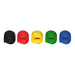EAN 4260283117475 - MediaRange MRCS302 presilla Bridas adherentes para cables Nylon Negro, Azul, Verde, Rojo, Amarillo 5 piez imagen 2