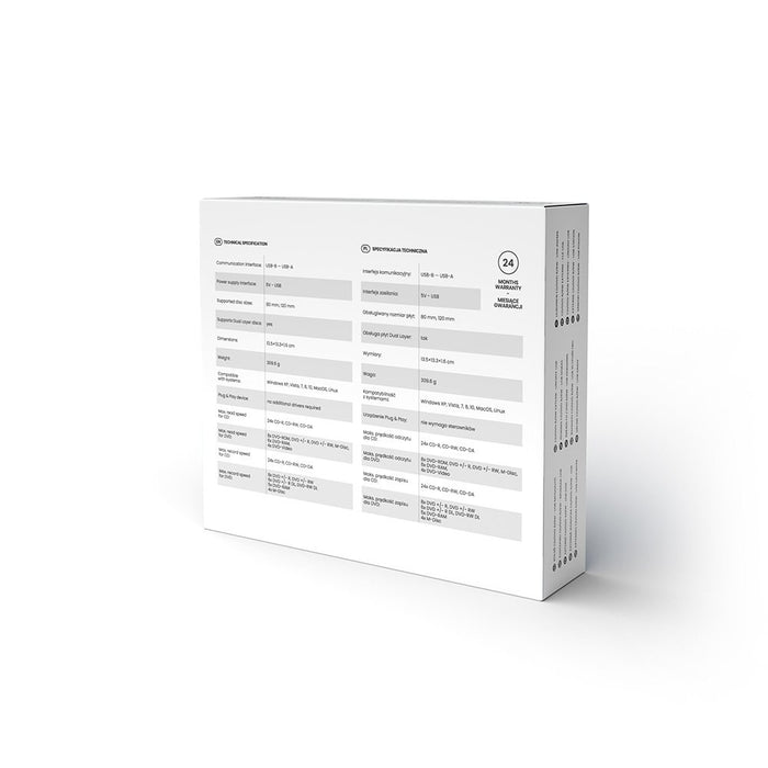 EAN 5901986045991 - Savio AK-43 optical disc External Slim drive DVD±R/RW CD±R/RW Black unidad de disco óptico DVD±RW Negro imagen 4