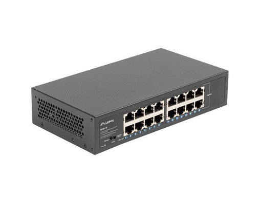 EAN 5901969429015 - Lanberg RSGE-16 switch No administrado Gigabit Ethernet (10/100/1000) 1U Negro imagen 1
