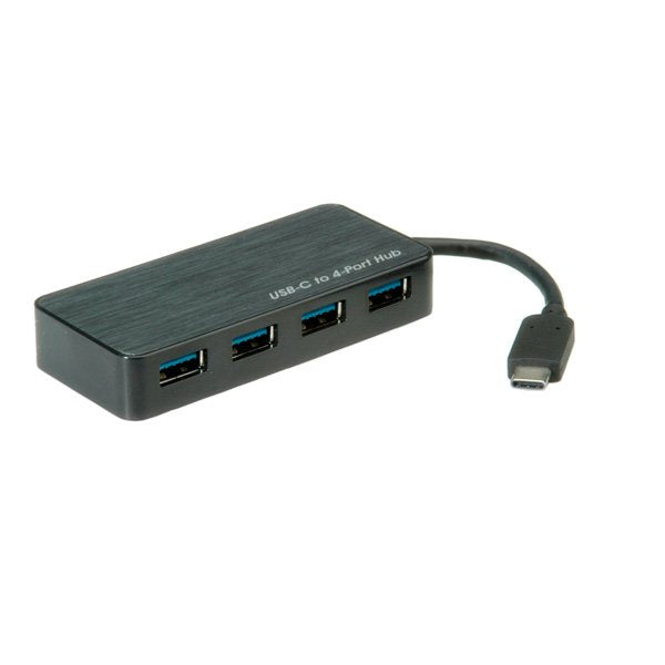 EAN 7611990131372 - ROLINE USB 3.0 Hub, 4 Ports, with Power Supply imagen 1