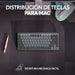 EAN 5099206103368 - Logitech 920-010837 teclado Oficina Bluetooth QWERTY Internacional de EE.UU. Grafito, Gris imagen 3