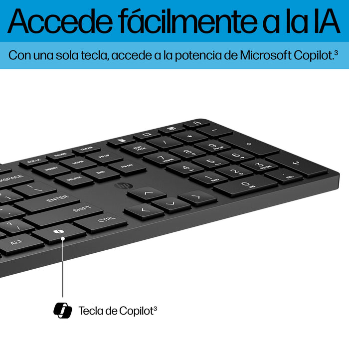 EAN 0194721888495 - HP 320K Wired Keyboard teclado Oficina USB Negro imagen 5