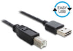 EAN 4043619833603 - DeLOCK 3m USB 2.0 A - B m/m cable USB USB A USB B Negro imagen 1