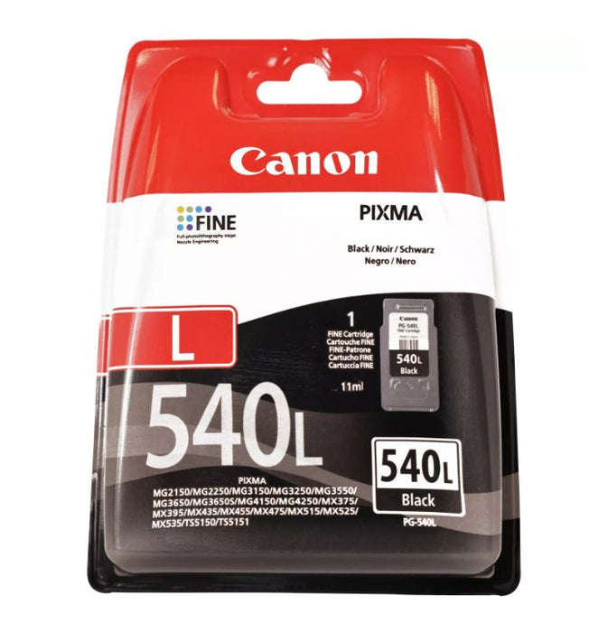 EAN 8714574669618 - Canon PG-540L cartucho de tinta 1 pieza(s) Original Negro imagen 1