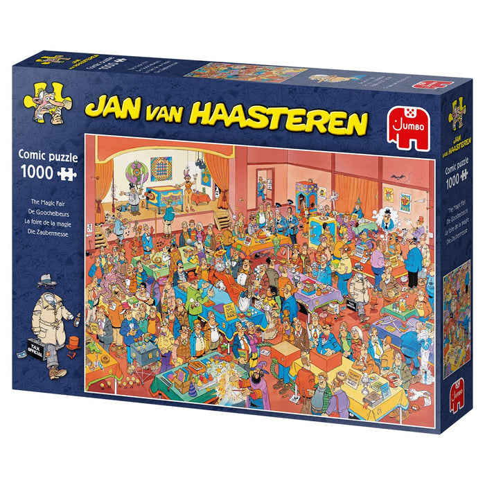 EAN 8710126190722 - Jan van Haasteren The Magic Fair 1000 pcs Puzzle rompecabezas 1000 pieza(s) Cómics imagen 5