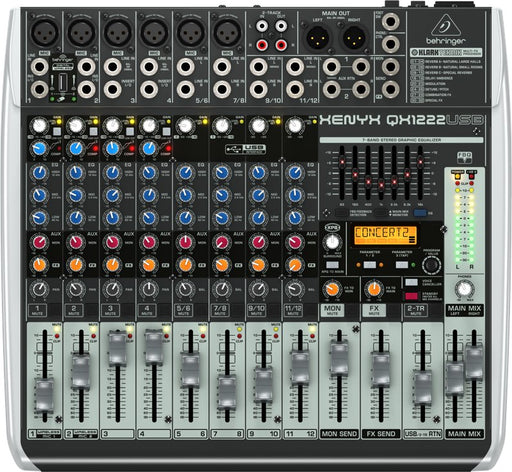 EAN 4033653013123 - Behringer QX1222USB mezclador DJ 16 canales imagen 1