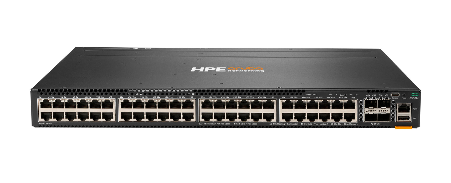 EAN 190017339481 - HPE Aruba Networking CX 6300M 48-port 1GbE and 4-port SFP56 Switch imagen 1