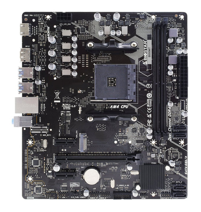 EAN 4712960687448 - Biostar B550MT placa base AMD B550 Zócalo AM4 micro ATX imagen 1