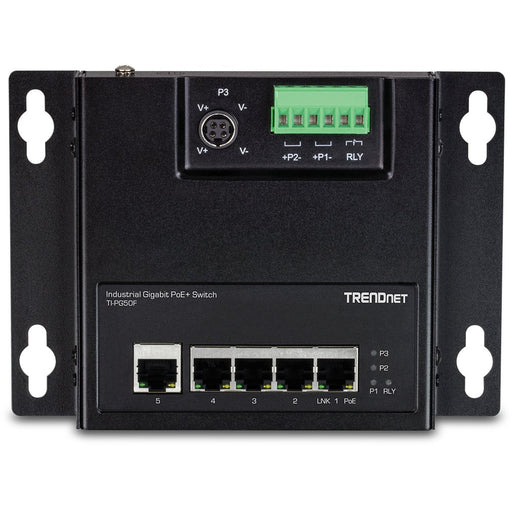 EAN 0710931161564 - Trendnet TI-PG50F switch No administrado Energía sobre Ethernet (PoE) Negro imagen 2
