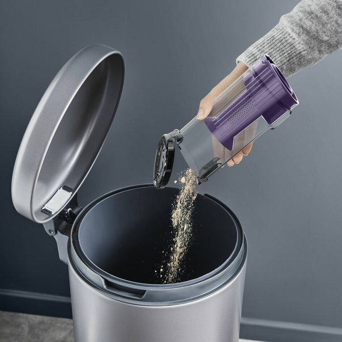 EAN 3221616113428 - Rowenta RH6A35 Aspiradora escoba 2 en 1 Batería Secar Sin bolsa Púrpura, Plata imagen 7