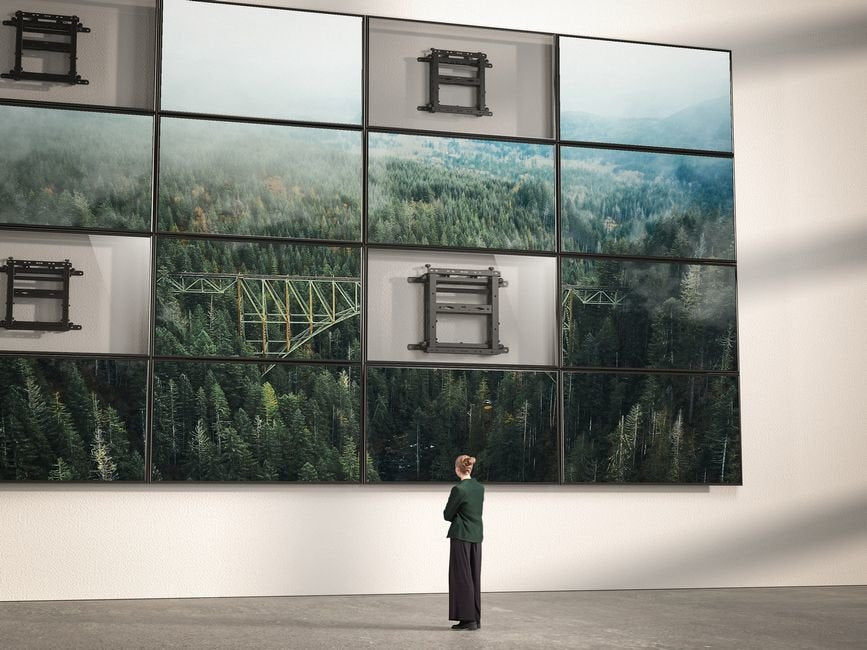 EAN 4015867228296 - Equip 650352 soporte para monitor 177,8 cm (70") Negro imagen 9