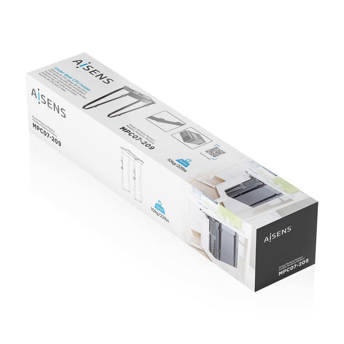 EAN 8436574709384 - AISENS MPC07-209 soporte de CPU Soporte para instalación de CPU bajo mesa imagen 6