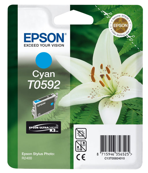 EAN 0010343607002 - Epson Lily T0592 cartucho de tinta 1 pieza(s) Original imagen 2