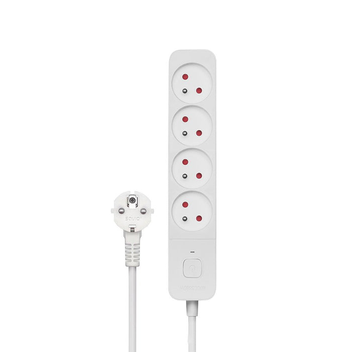EAN 5901986047834 - Savio Power strip 4 sockets 3m white LZ-08 4 salidas AC Tipo E Blanco imagen 1