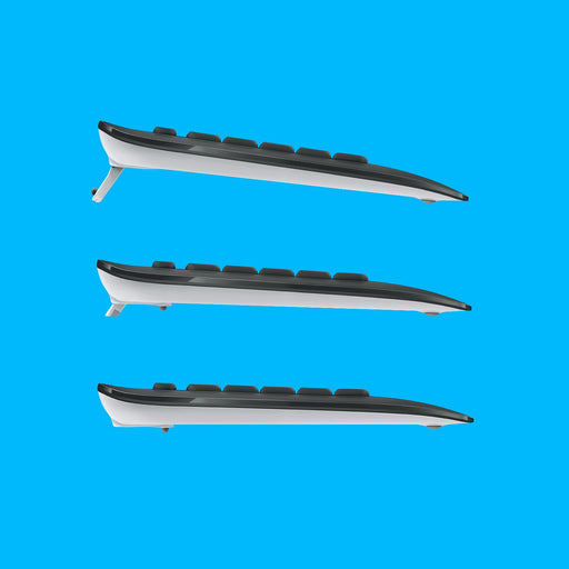 EAN 5099206077461 - Logitech 920-008685 teclado Ratón incluido Universal USB QWERTY Internacional de EE.UU. Negro, Blancoimagen 5)