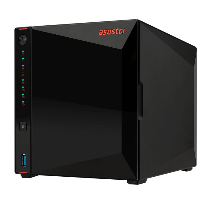 EAN 0887372001237 - Asustor Nimbustor 4 AS5304T NAS Escritorio Intel® Celeron® J4105 4 GB DDR4 0 TB ADM Negro imagen 3