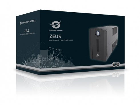 EAN 4015867204016 - Conceptronic ZEUS02E sistema de alimentación ininterrumpida (UPS) Línea interactiva 0,85 kVA 480 W 4 sali imagen 3