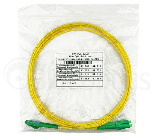 EAN 4063232623528 - BlueOptics SFP3131BU5MM Cable de fibra óptica e InfiniBand 5 m LC Amarillo imagen 5