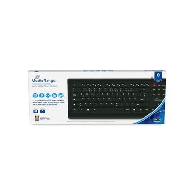 EAN 4260459615453 - MediaRange MROS101-BE teclado Hogar USB AZERTY Belga Negro imagen 1