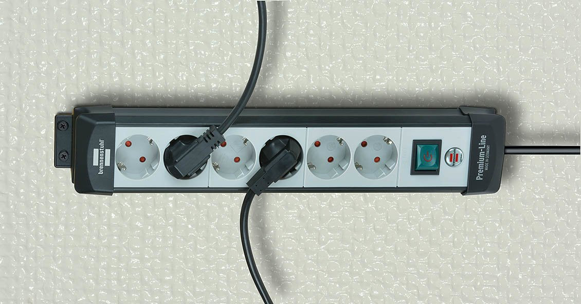 EAN 4007123624348 - Brennenstuhl 1951580100 base múltiple 3 m 8 salidas AC Negro, Gris imagen 3