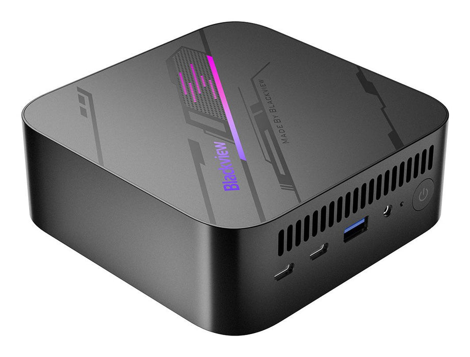 EAN 6931548319443 - Blackview MP100 AMD Ryzen™ 7 5825U 32 GB DDR4-SDRAM 1 TB SSD Windows 11 Pro Mini PC Negro, Gris imagen 2