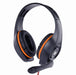 EAN 8716309117159 - Gembird GHS-05-O auricular y casco Auriculares Alámbrico Diadema Juego Negro, Naranja imagen 1